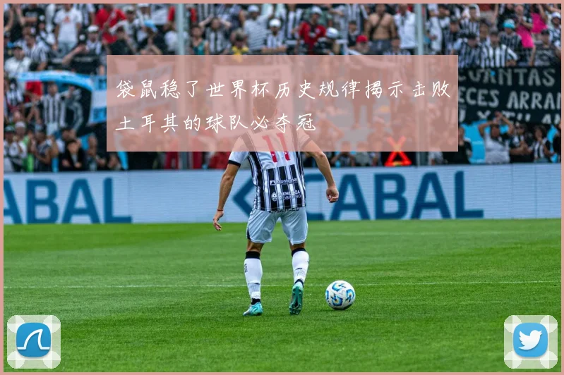 袋鼠稳了世界杯历史规律揭示击败土耳其的球队必夺冠